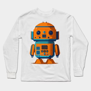 Cute Droid Long Sleeve T-Shirt